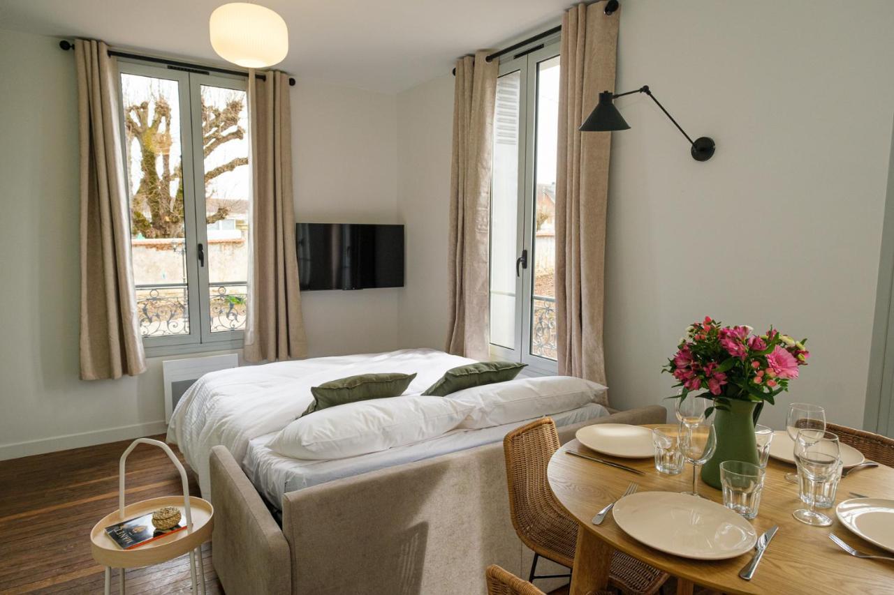 Villa Forestiere Appart Le Ginkgo Quincy-Voisins Eksteriør billede